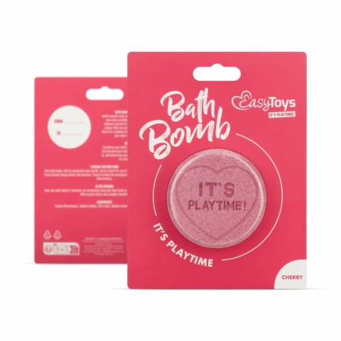 Love to Love It's Playtime kula do kąpieli o zapachu wiśni 130g Love to Love It's Playtime kula do kąpieli o zapachu wiśni 130g
