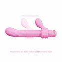 OTOUCH Magic Stick S1 Pink - wielofunkcyjny wibrator z nakładkami 4w1