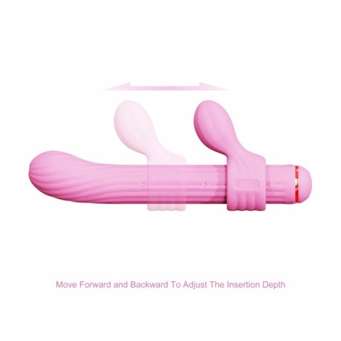 OTOUCH Magic Stick S1 Pink - wielofunkcyjny wibrator z nakładkami 4w1 OTOUCH Magic Stick S1 Pink - wielofunkcyjny wibrator z nakładkami 4w1