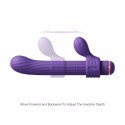 OTOUCH Magic Stick S1 fioletowy - wielofunkcyjny wibrator z nakładkami 4w1