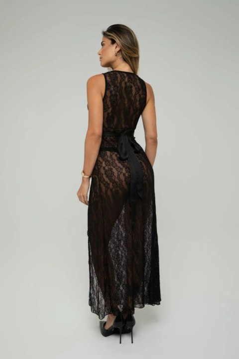 Rimba Lace Dress Beautiful Nightmare czarna długa suknia z koronką Rimba Lace Dress Beautiful Nightmare czarna długa suknia z koronką