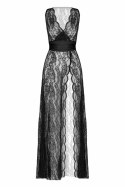 Rimba Lace Dress Beautiful Nightmare czarna długa suknia z koronką