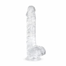 ToyJoy Crystal Clear model 15 cm z przyssawką i anatomiczną podstawą