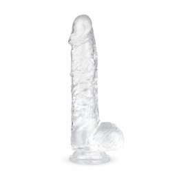 ToyJoy Crystal Clear model 15 cm z przyssawką i anatomiczną podstawą