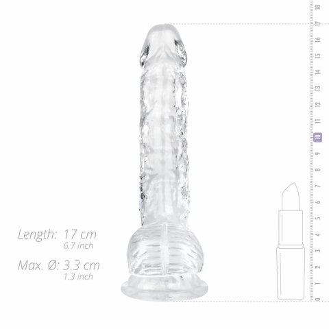 ToyJoy Crystal Clear model 15 cm z przyssawką i anatomiczną podstawą ToyJoy Crystal Clear model 15 cm z przyssawką i anatomiczną podstawą