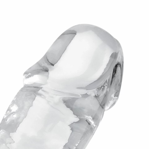 Toyz4Lovers Jelly Classic Transparent Model 18 cm elastyczny Toyz4Lovers Jelly Classic Transparent Model 18 cm elastyczny