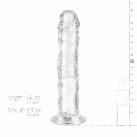 You2Toys Crystal Jelly 16 cm model z przyssawką, transparentny You2Toys Crystal Jelly 16 cm model z przyssawką, transparentny
