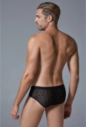 Allure Brief L/XL męskie slipy z motywem lamparta elastyczne