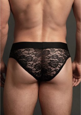 Allure Slipki męskie Lace SM koronka czarne rozmiar M