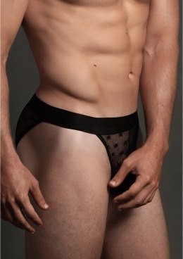 Allure Star slipy męskie S/M transparentne z siateczką