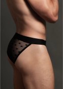 Allure Star slipy męskie S/M transparentne z siateczką