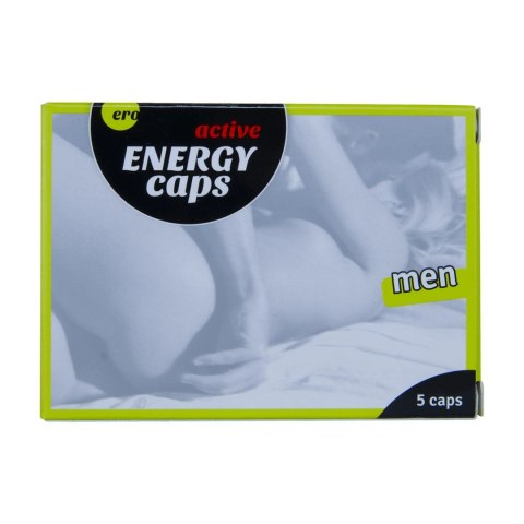 HOT Energy Caps Active Men - kapsułki z guarany i kardamonu 5 szt. HOT Energy Caps Active Men - kapsułki z guarany i kardamonu 5 szt.