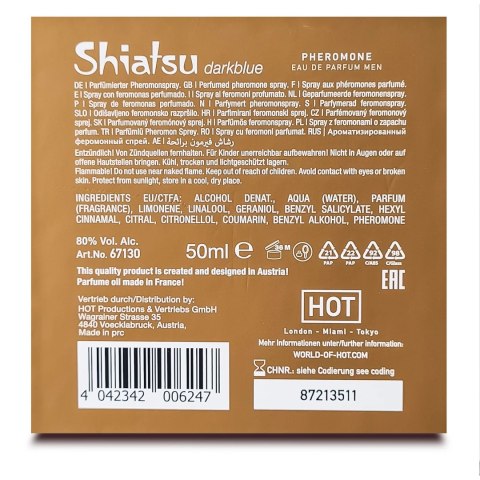 HOT Feromony dla mężczyzn 50ml - skoncentrowana formuła zapachowa HOT Feromony dla mężczyzn 50ml - skoncentrowana formuła zapachowa