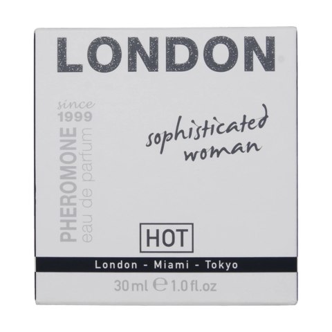 HOT London Sophisticated Feromony perfumowane dla kobiet 30 ml HOT London Sophisticated Feromony perfumowane dla kobiet 30 ml