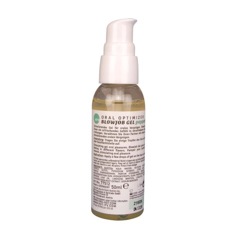 HOT Oral Pleasures Żel do ust Mięta Pieprzowa 50ml odświeżający HOT Oral Pleasures Żel do ust Mięta Pieprzowa 50ml odświeżający