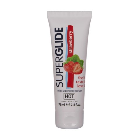 HOT Superglide Edible żel intymny wodny, jadalny, smakowy 75ml HOT Superglide Edible żel intymny wodny, jadalny, smakowy 75ml