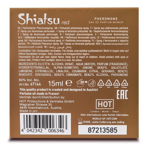 Hot Feromony dla kobiet 15 ml - skoncentrowana kompozycja zapachowa Hot Feromony dla kobiet 15 ml - skoncentrowana kompozycja zapachowa