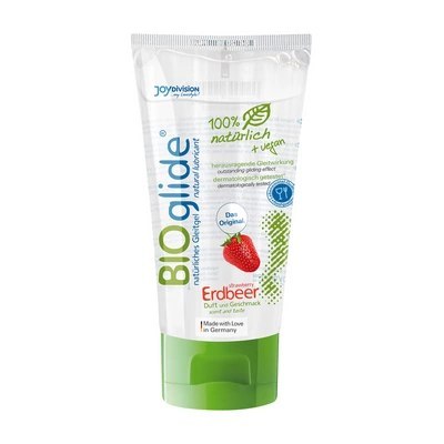 Joydivision BIOglide Lubrykant Wegański Truskawkowy 80 ml Naturalny
