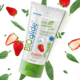 Joydivision BIOglide Lubrykant Wegański Truskawkowy 80 ml Naturalny