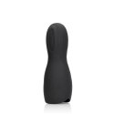 Loveline Sleeve Licorice Black - wibrująca maszyna intymna, czarna