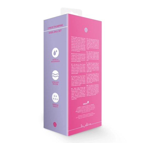Loveline Wild Strawberry - Zestaw 2 kul treningowych Kegel Loveline Wild Strawberry - Zestaw 2 kul treningowych Kegel