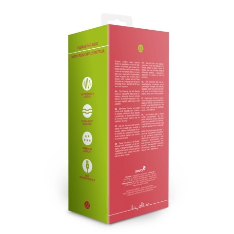 Loveline Zestaw Wibrujących Jajeczek z Pilotem Strawberry Red Loveline Zestaw Wibrujących Jajeczek z Pilotem Strawberry Red