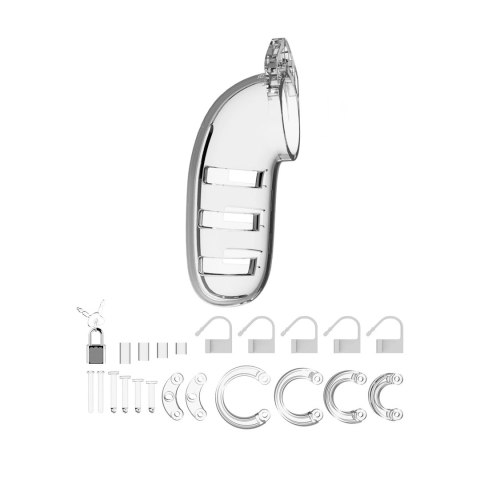 Man|Cage Model 14 cm - System zabezpieczający z poliwęglanu, regulowany Man|Cage Model 14 cm - System zabezpieczający z poliwęglanu, regulowany