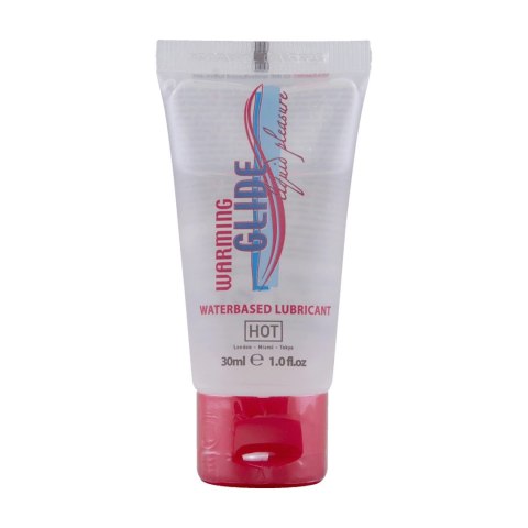HOT Glide żel na bazie wody rozgrzewający 30ml bez osadu HOT Glide żel na bazie wody rozgrzewający 30ml bez osadu