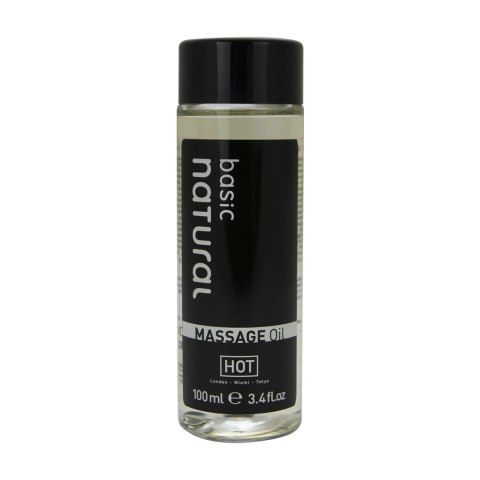HOT Olejek do masażu naturalny 100 ml - odżywczy, bezzapachowy HOT Olejek do masażu naturalny 100 ml - odżywczy, bezzapachowy