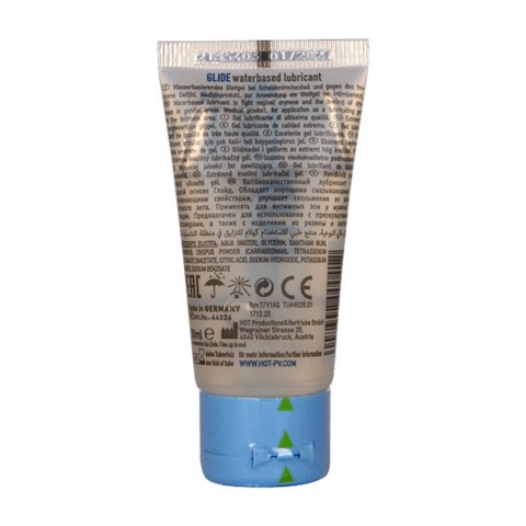 HOT Water Glide - lubrykant na bazie wody, długotrwały poślizg 30 ml HOT Water Glide - lubrykant na bazie wody, długotrwały poślizg 30 ml