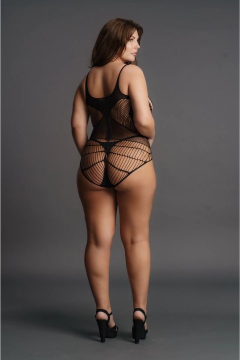 Le Desir Body Plus Size z maskującymi bokami, siateczka XXL-5XL Le Desir Body Plus Size z maskującymi bokami, siateczka XXL-5XL