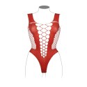 Le Desir Body Queen Size czarny, głęboki dekolt V, XL-4XL