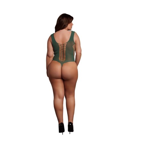 Le Desir Body Queen Size z głębokim dekoltem V XL-4XL czarny Le Desir Body Queen Size z głębokim dekoltem V XL-4XL czarny