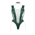 Le Desir Body Queen Size z głębokim dekoltem V XL-4XL czarny
