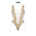 Le Desir Body Queen Size z głębokim dekoltem V czarny XL-4XL