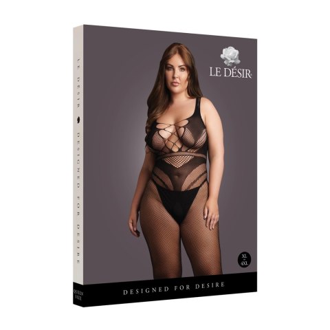 Le Desir Bodystocking Plus Size model z podkreślającymi liniami XL-4XL Le Desir Bodystocking Plus Size model z podkreślającymi liniami XL-4XL