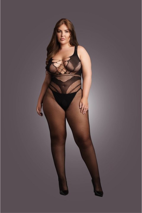 Le Desir Bodystocking Plus Size model z podkreślającymi liniami XL-4XL Le Desir Bodystocking Plus Size model z podkreślającymi liniami XL-4XL