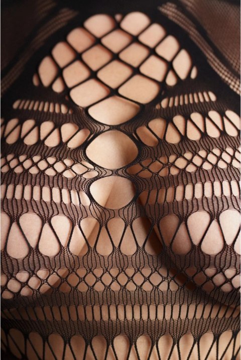 Le Desir Bodystocking Plus Size z golfem i długim rękawem XL-4XL Le Desir Bodystocking Plus Size z golfem i długim rękawem XL-4XL