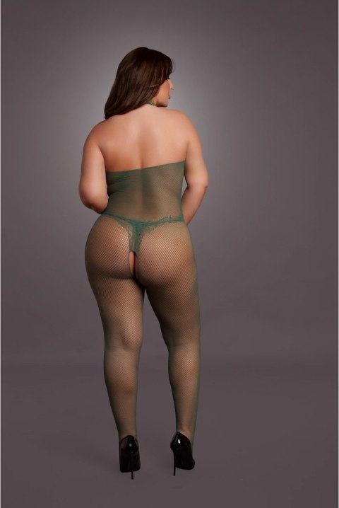Le Desir Bodystocking Queen Size z koronką i kabaretką XL-4XL Le Desir Bodystocking Queen Size z koronką i kabaretką XL-4XL
