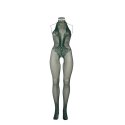 Le Desir Bodystocking Queen Size z koronką i kabaretką XL-4XL