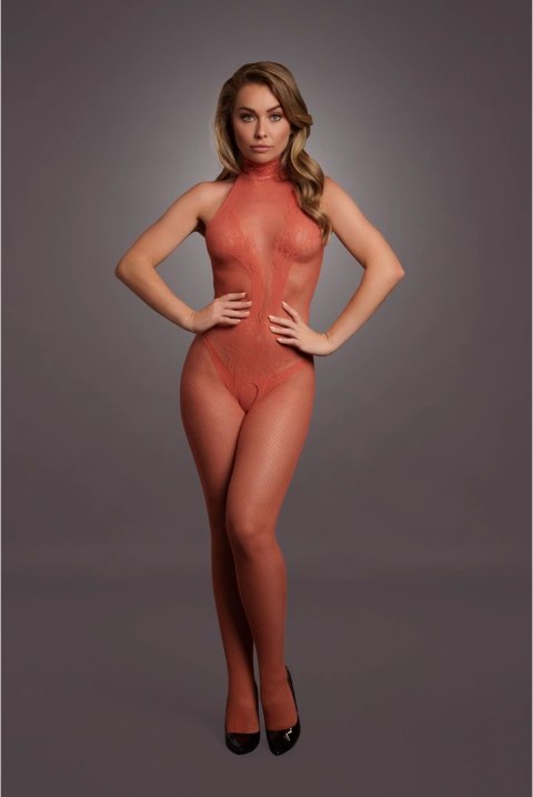 Le Desir Bodystocking kabaretkowy koronkowy halter XS-XL czarny Le Desir Bodystocking kabaretkowy koronkowy halter XS-XL czarny