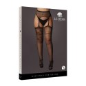 Le Desir Pończochy Plus Size z koronkową gorą 2XL-5XL czarne
