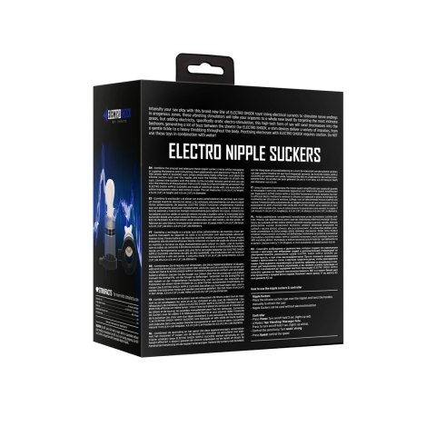 Shots ElectroShock - System stymulujący sutki z pilotem, biały Shots ElectroShock - System stymulujący sutki z pilotem, biały