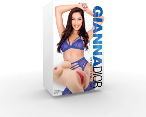 Star Strokers Gianna Dior Torso - anatomiczny model z fakturą, TPR Star Strokers Gianna Dior Torso - anatomiczny model z fakturą, TPR