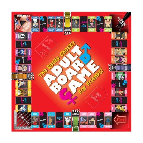 Adult Games Gra planszowa imprezowa dla dorosłych 2-8 osob Adult Games Gra planszowa imprezowa dla dorosłych 2-8 osob