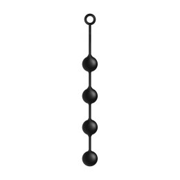 Boneyard Ass Ballz XL - Koraliki silikonowe L, 46 cm, czarne