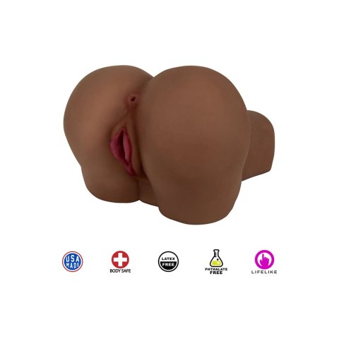 Curve Toys Paris Intymna Maszyna Wibrująca Doggie Style, brązowa