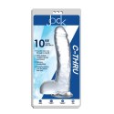 Curve Toys model Crystal z anatomiczną podstawą 25,5 cm przezroczysty