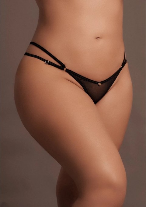 Le Desir Ella Plus Size elastyczne stringi z regulowanymi paskami Le Desir Ella Plus Size elastyczne stringi z regulowanymi paskami