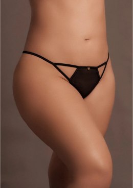 Le Desir Julie Plus Size - bielizna z otwartą strefą, transparentna